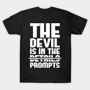 The Devil Is In The Prompts T-Shirt